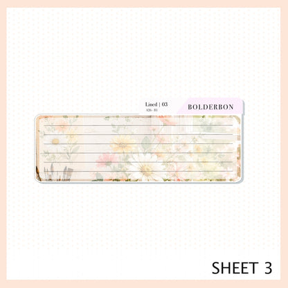 August 7x9 Notes Kit