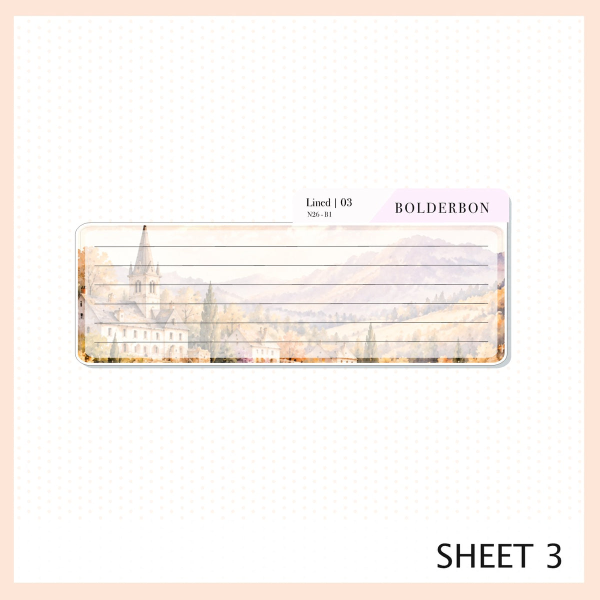 November 7x9 Notes Kit