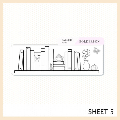 NEW OCTOBER 7x9 Notes Kit ||  2025/2026 Planner Sticker Kit for Erin Condren Planners, Autumn Light