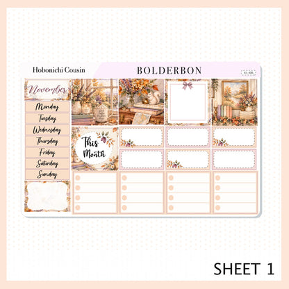 November • Hobonichi Cousin