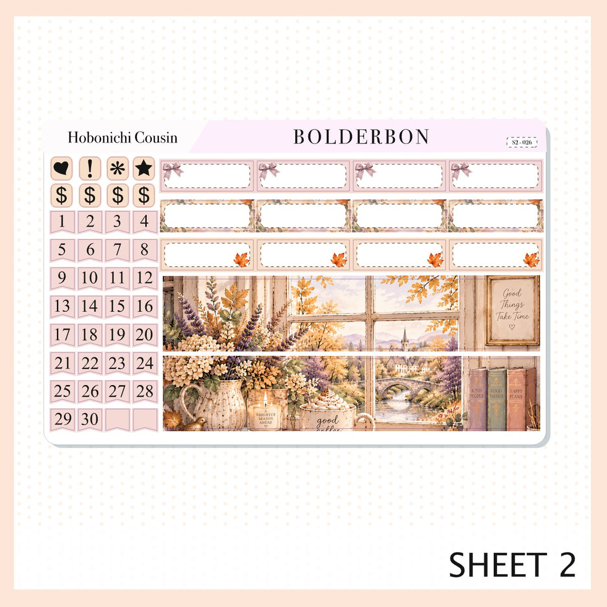November • Hobonichi Cousin