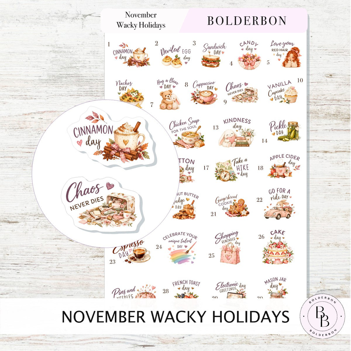 November Wacky Holidays
