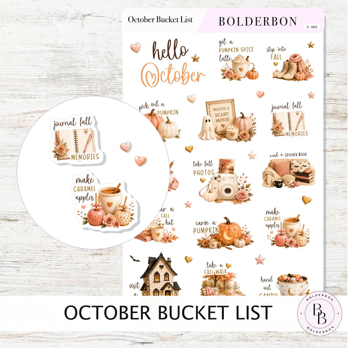 October Bucket List