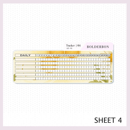 NEW AUGUST 7x9 Notes Kit ||  2025/2026 Planner Sticker Kit for Erin Condren Planners, Sweet Honey