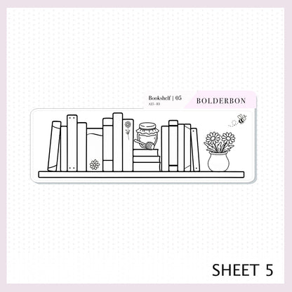 NEW AUGUST 7x9 Notes Kit ||  2025/2026 Planner Sticker Kit for Erin Condren Planners, Sweet Honey