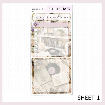 September 7x9 Notes Kit