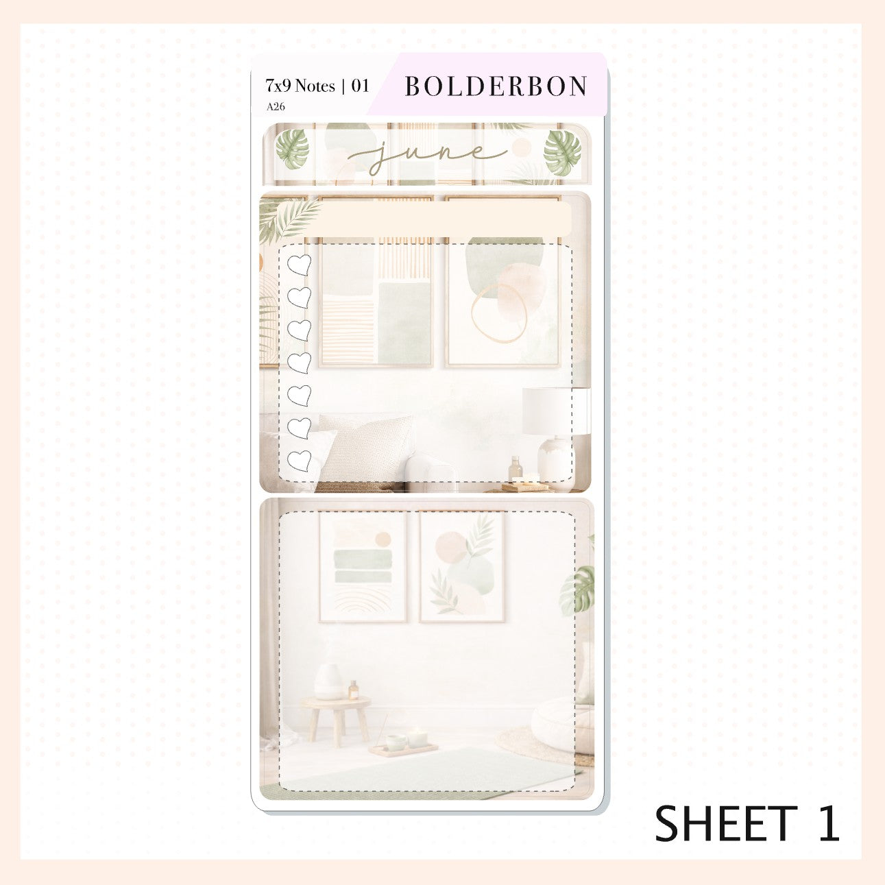 June 7x9 Notes Kit