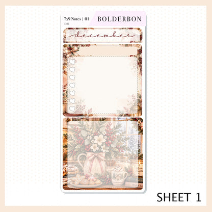 December 7x9 Notes Kit