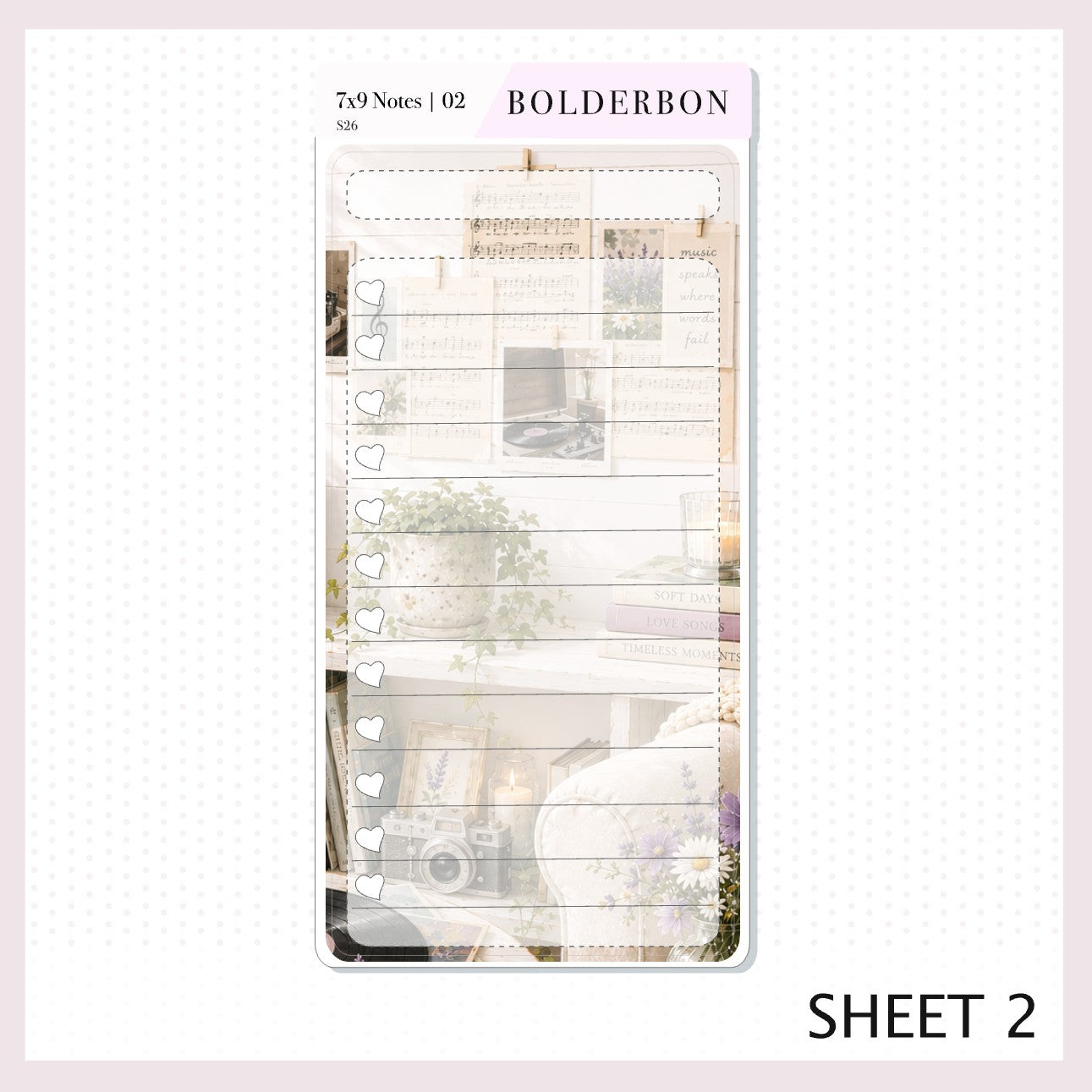 September 7x9 Notes Kit