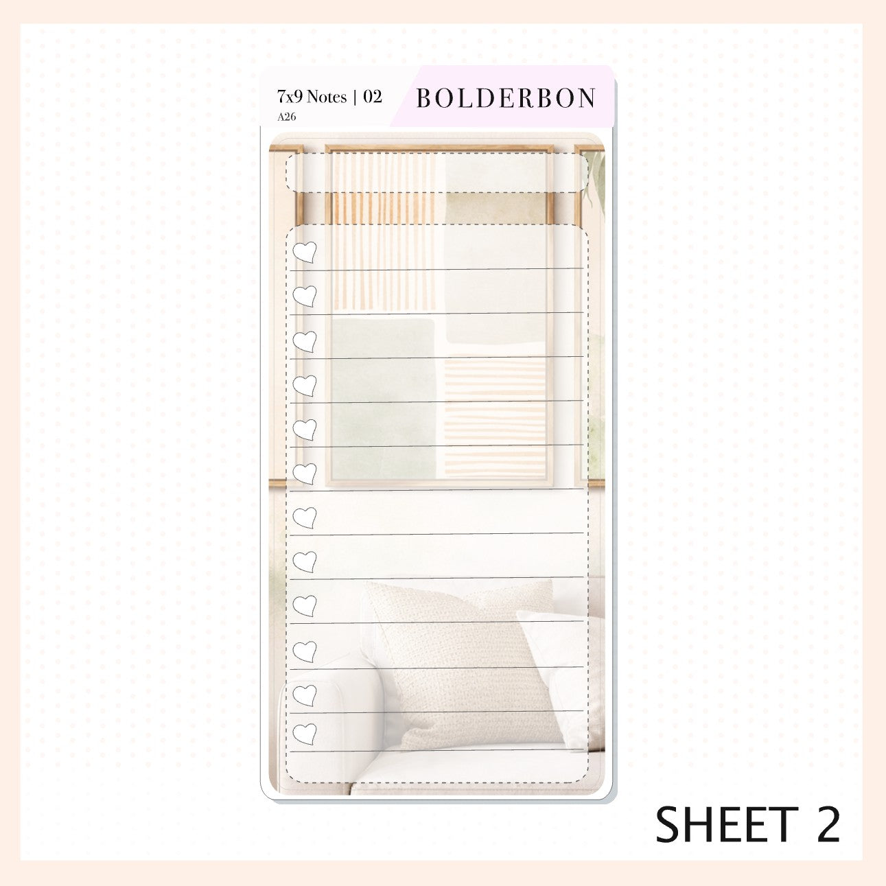 June 7x9 Notes Kit
