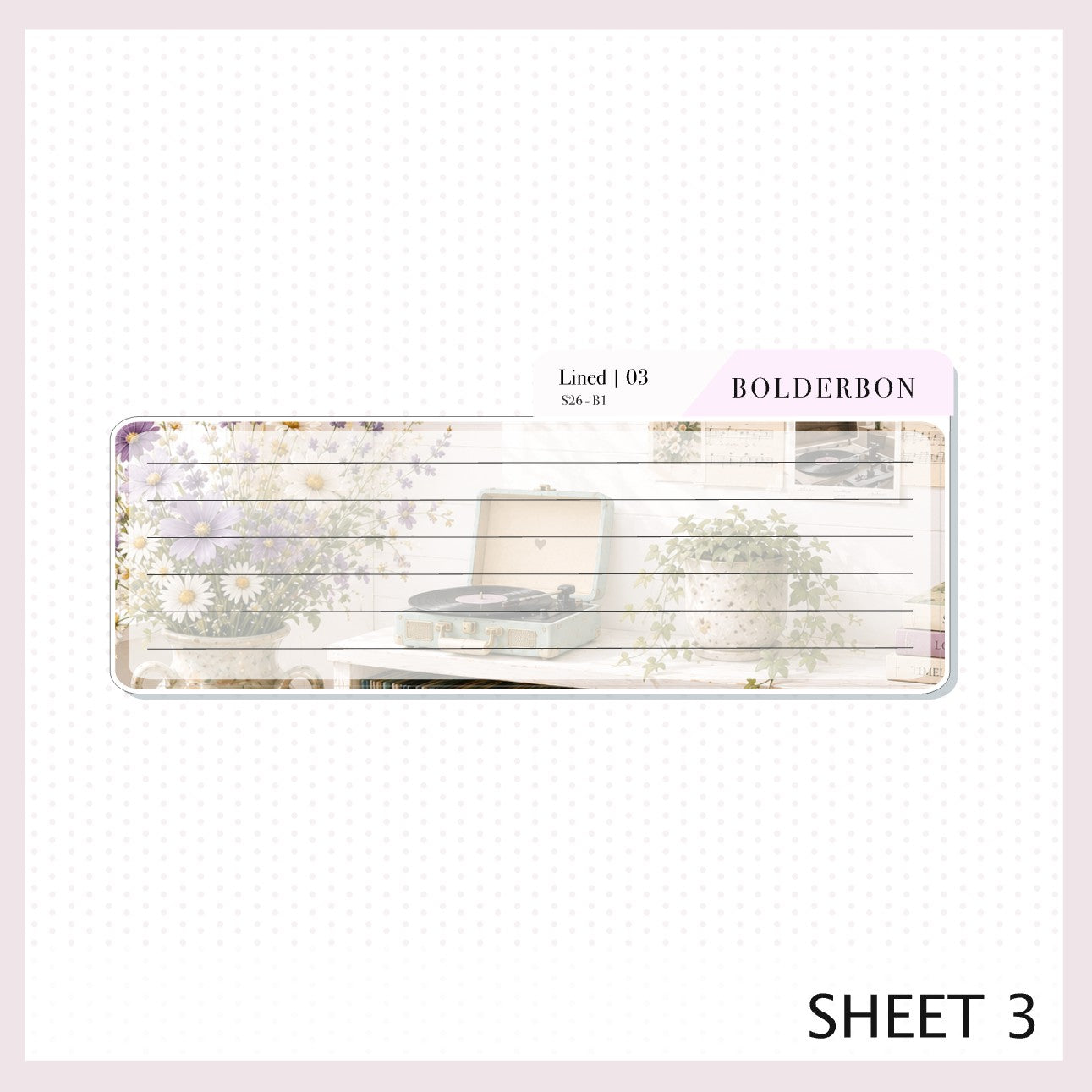 September 7x9 Notes Kit