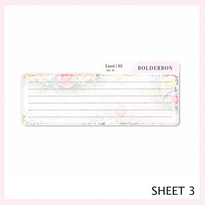 APRIL 7x9 Notes Kit || Hello Spring Planner Sticker Kit for Erin Condren Planners
