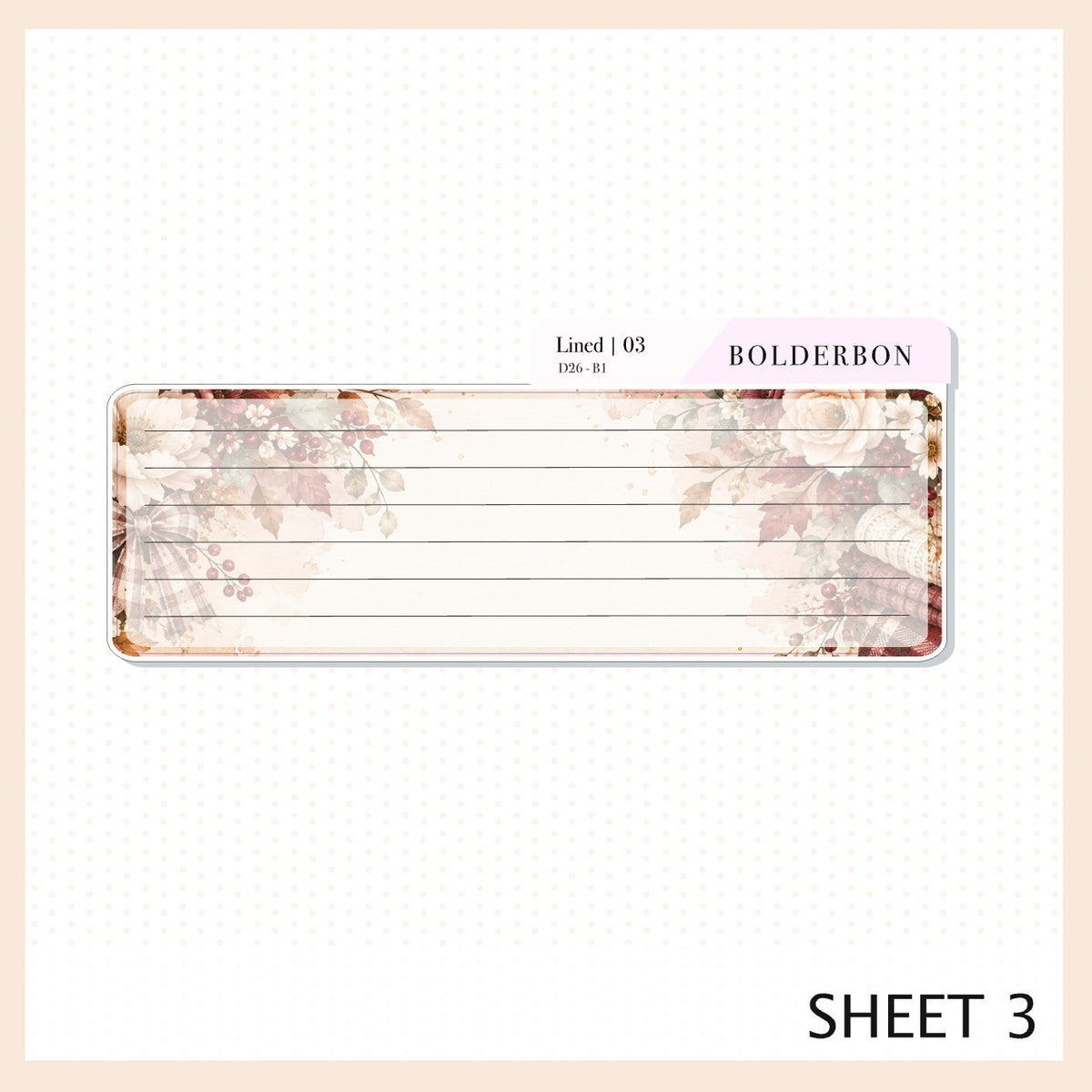 December 7x9 Notes Kit