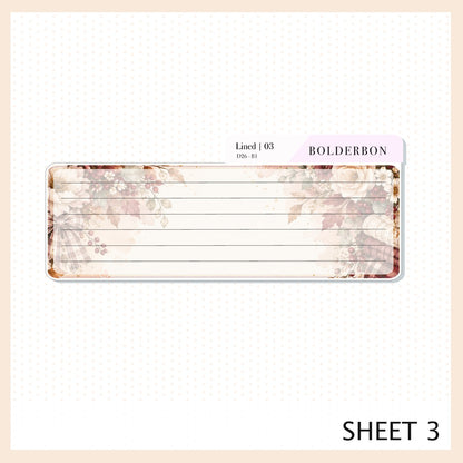 December 7x9 Notes Kit