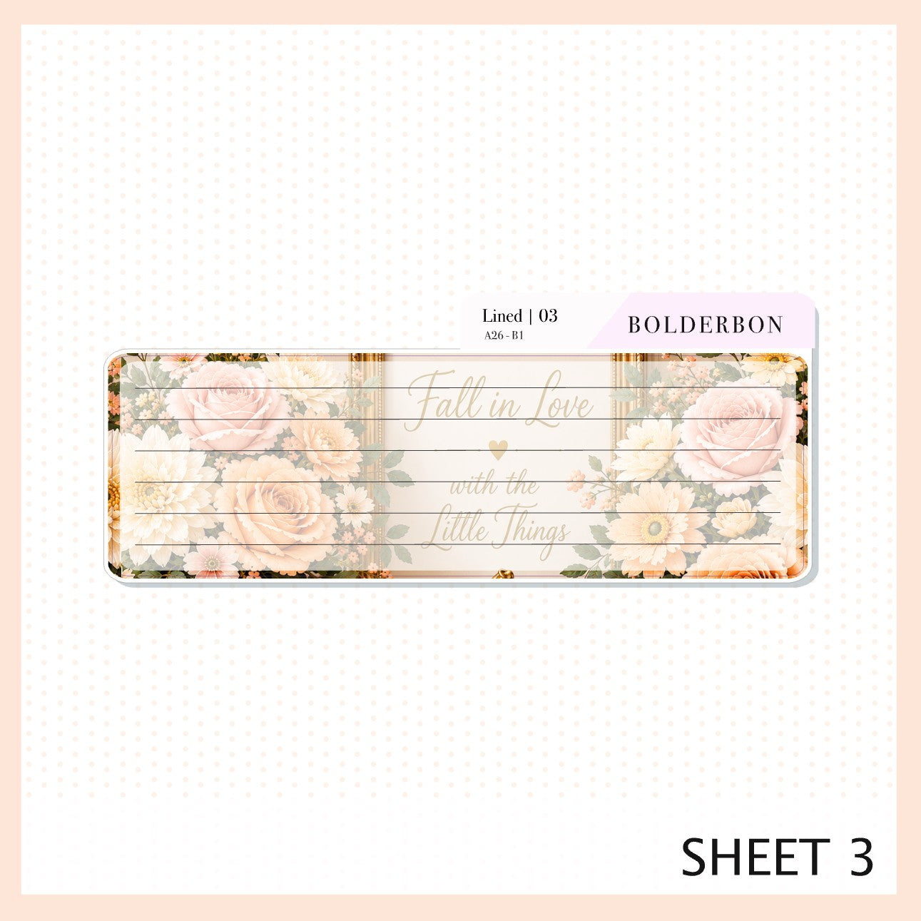 October 7x9 Notes Kit