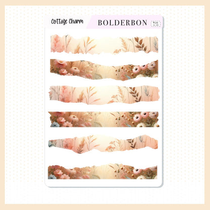Washi Journal Stickers || Pieces of Spring