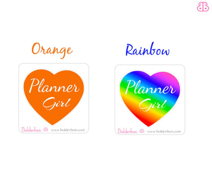 PLANNER GIRL || Vinyl Sticker