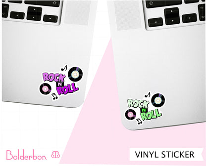 ROCK N ROLL || Vinyl Sticker