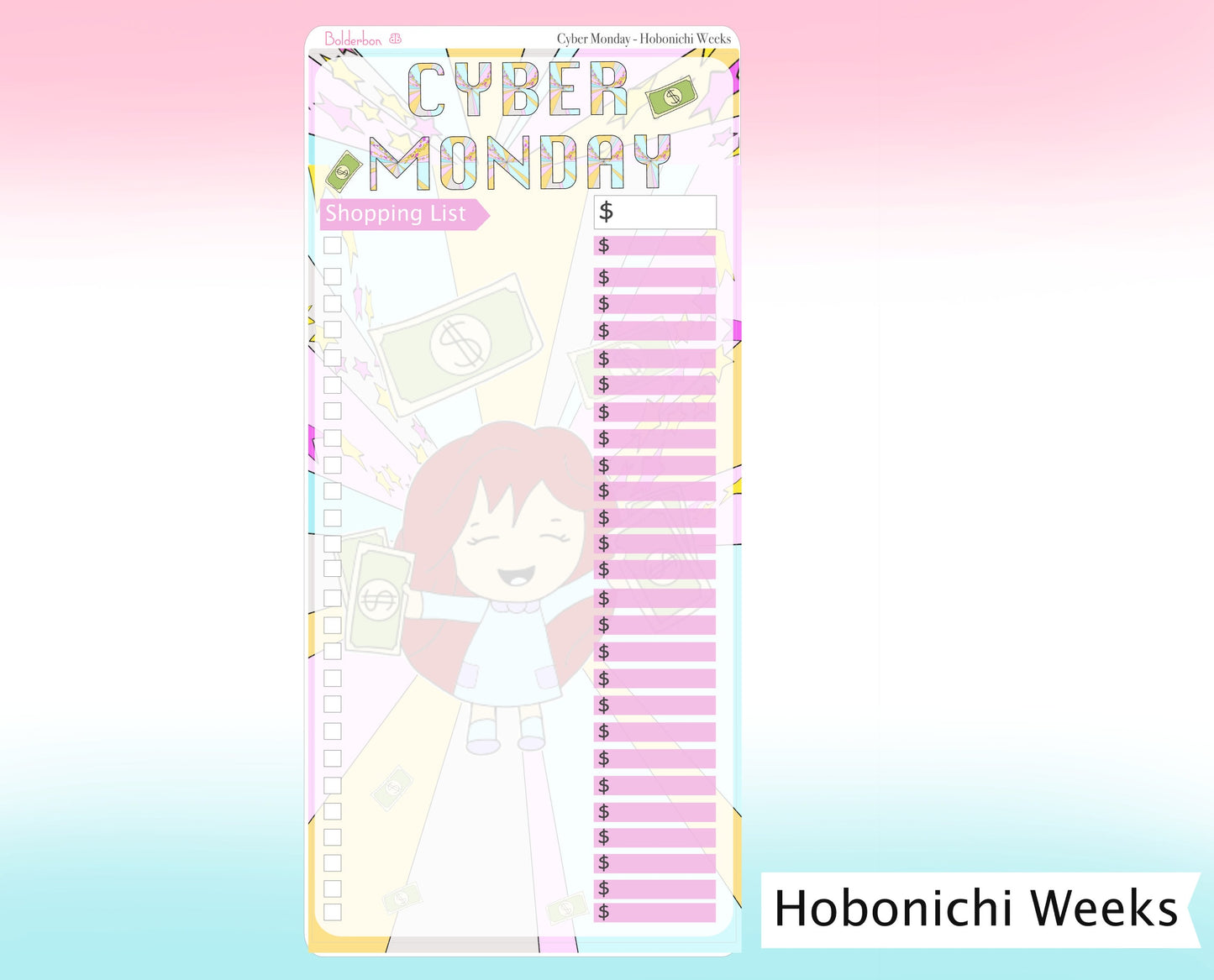 Black Friday & Cyber Monday || Hobonichi Weeks Full Sticker Sheets