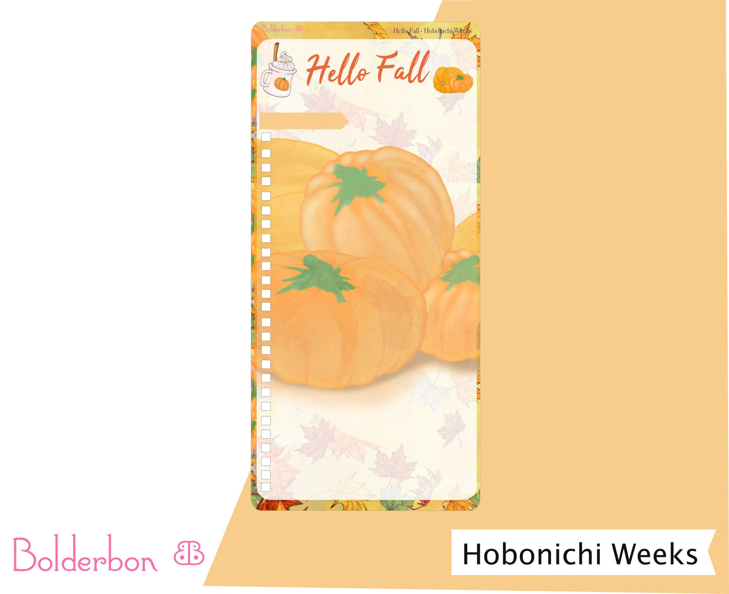 THANKSGIVING / FALL CHECKLIST || Hobonichi Weeks Full Sheet Stickers