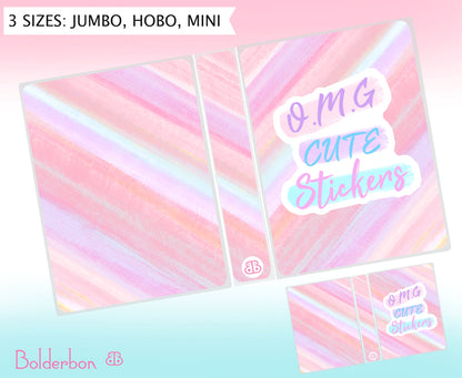 OMG CUTE STICKERS || Sleeve Sticker Album