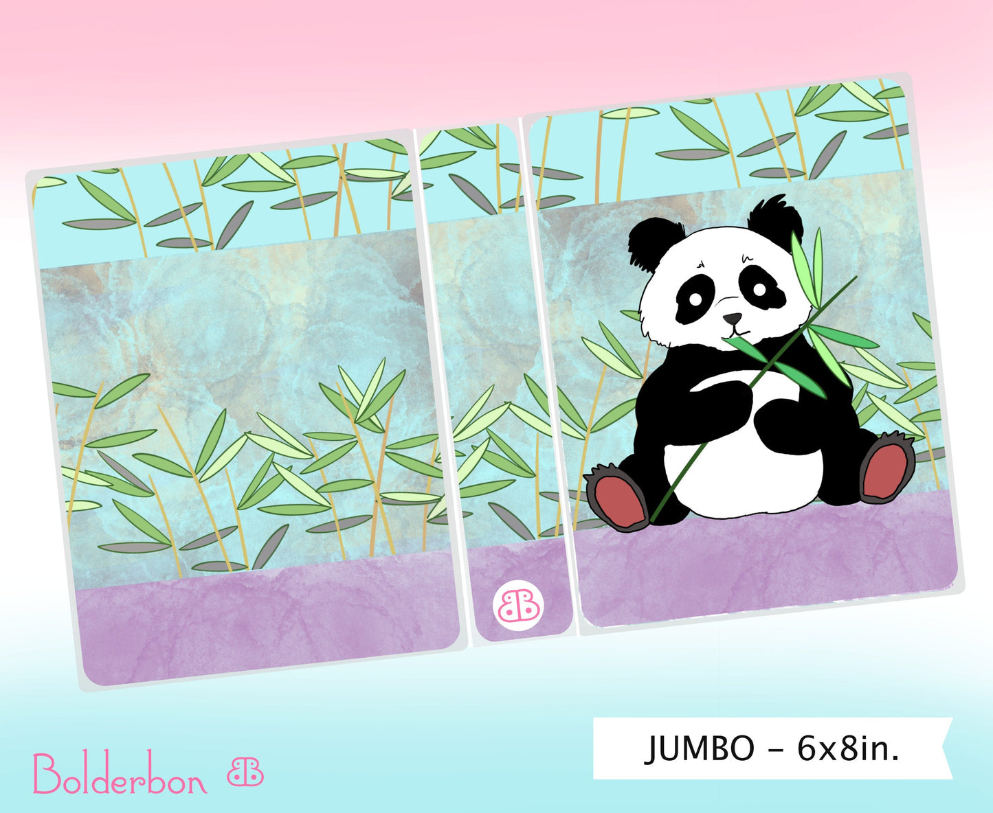 BAMBOO PANDA || Sleeve Sticker Album