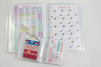 Sticker Album 6x8 || Pumpkin Spice and Everything Nice, 3x4 Washi Album, Jumbo and Mini Album, Planner Stickers, Sticker Storage, Cute