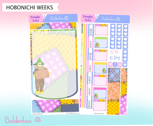 PUMPKIN PATCH || Hobonichi Weeks Planner Sticker Kit