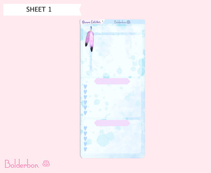 DREAM CATCHER || Hobonichi Weeks Planner Sticker Kit