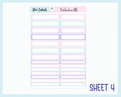 POOLSIDE || A5 Daily Duo Planner Sticker Kit