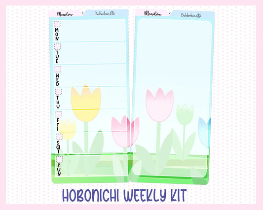 MEADOW || Hobonichi Weeks Planner Sticker Kit