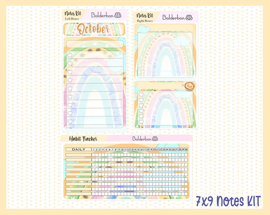 OCTOBER 7x9 Notes Kit