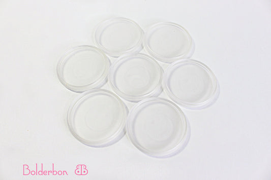 CLEAR Planner Discs || 1.5 INCH Plastic