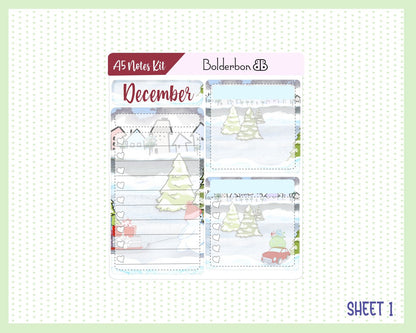 DECEMBER A5 NOTES KIT