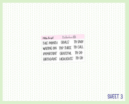 DECEMBER A5 NOTES KIT
