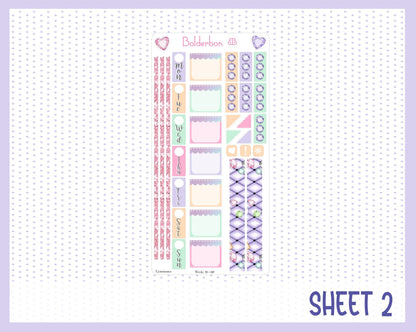 GEMSTONES || Hobonichi Weeks Planner Sticker Kit