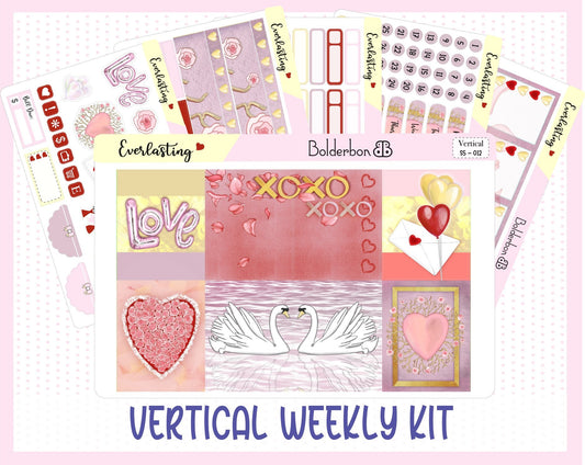 EVERLASTING || 7x9 Vertical Planner Sticker Kit