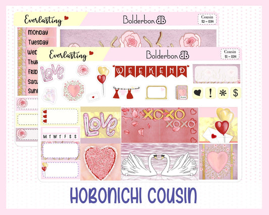 EVERLASTING || Hobonichi Cousin Planner Sticker Kit