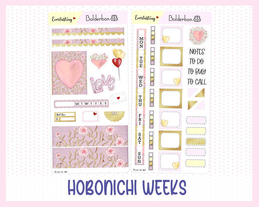 EVERLASTING || Hobonichi Weeks Planner Sticker Kit