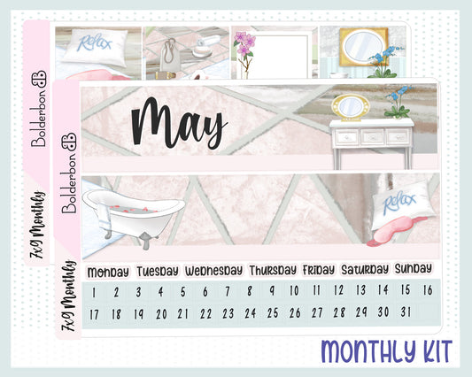 MAY 7x9 Monthly Sticker Kit