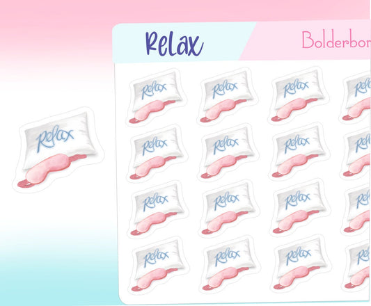 RELAX || Icon Planner Stickers