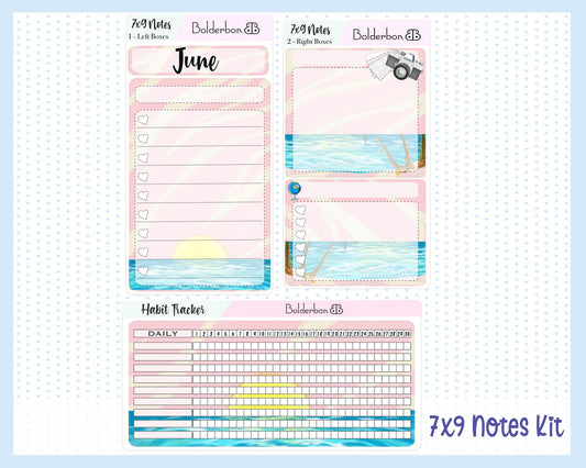 JUNE 7x9 Notes Kit