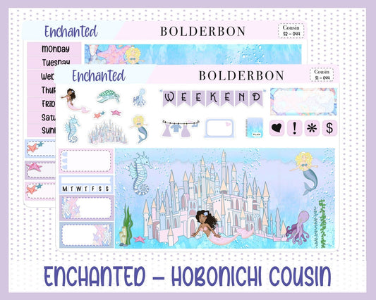ENCHANTED || Hobonichi Cousin Planner Sticker Kit