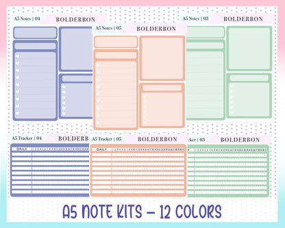 A5 NOTE KITS || Bold