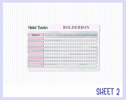 APRIL A5 NOTES KIT || Planner Sticker Kit