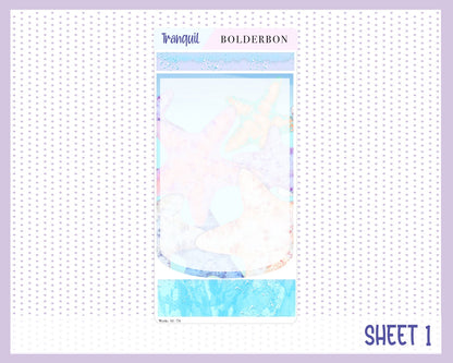 TRANQUIL || Hobonichi Weeks Planner Sticker Kit