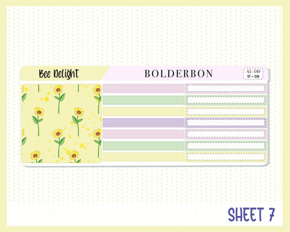 BEE DELIGHT || A5 Daily Duo Planner Sticker Kit