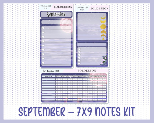 SEPTEMBER 7x9 Notes Kit