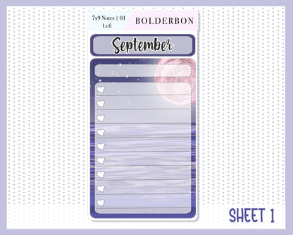 SEPTEMBER 7x9 Notes Kit