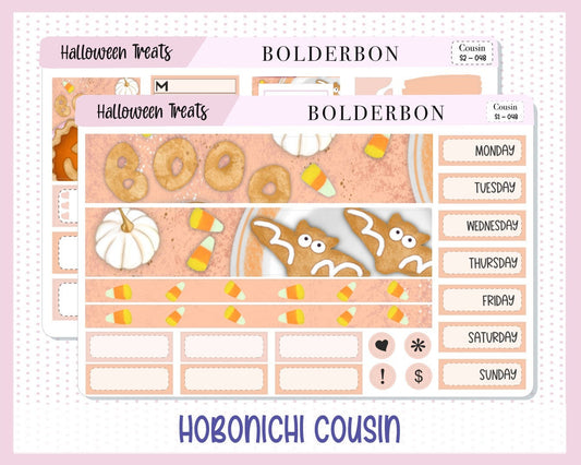 HALLOWEEN TREATS || Hobonichi Cousin Planner Sticker Kit